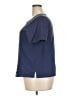 Cellabie Blue Short Sleeve Top Size XXL - photo 5