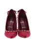 Elle Burgundy Heels Size 6 - photo 2
