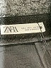Zara Tweed Black Shorts Size L - photo 3
