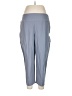 Athleta Solid Blue Active Pants Size 16 - photo 1