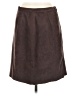 B. Moss Solid Brown Casual Skirt Size L - photo 2