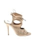 Aquazzura 100% Leather Tan Sandals Size EU 37 - photo 1
