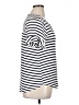 Green Envelope Stripes White Short Sleeve T-Shirt Size 1X - photo 4