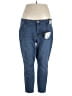d.jeans Solid Blue Jeans Size 20 - photo 1