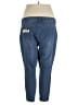 d.jeans Solid Blue Jeans Size 20 - photo 2