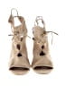 Aquazzura 100% Leather Tan Sandals Size EU 37 - photo 2
