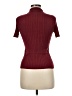 Rafaella Burgundy Short Sleeve Top Size M - photo 2