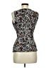 Classiques Entier Brown Sleeveless Silk Top Size M - photo 2