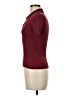 Rafaella Burgundy Short Sleeve Top Size M - photo 5