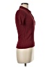 Rafaella Burgundy Short Sleeve Top Size M - photo 4