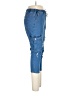 Shein Curve 100% Polyester Color Block Blue Jeans Size 14 Plus (1) - photo 4