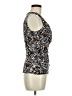 Classiques Entier Brown Sleeveless Silk Top Size M - photo 4