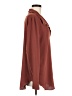 Babaton 100% Polyester Burgundy Long Sleeve Blouse Size L - photo 4