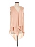 BCBGMAXAZRIA 100% Polyester Pink Sleeveless Blouse Size L - photo 1