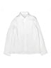 Unbranded Solid White Long Sleeve Button-Down Shirt Size 10 - photo 1
