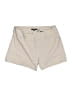 Daisy Fuentes Solid Tan Khaki Shorts Size 8 - photo 1