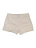 Daisy Fuentes Solid Tan Khaki Shorts Size 8 - photo 2