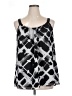Lane Bryant 100% Polyester Black Sleeveless Blouse Size 16 - photo 1