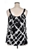 Lane Bryant 100% Polyester Black Sleeveless Blouse Size 16 - photo 2