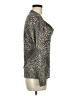Cache Silver Long Sleeve Top Size M - photo 4