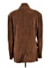 Apt. 9 100% Leather Brown Blazer Size EU 42 / US 12 - photo 2