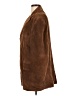 Apt. 9 100% Leather Brown Blazer Size EU 42 / US 12 - photo 5