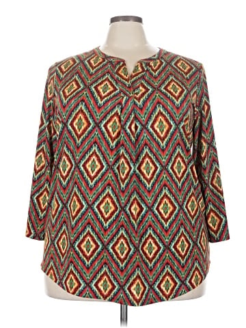 Jones New York 3/4 Sleeve Blouse (view 1)