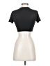 Zara Black Short Sleeve Turtleneck Size S - photo 2