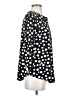 SJS Polka Dots Black 3/4 Sleeve Blouse Size S - photo 4