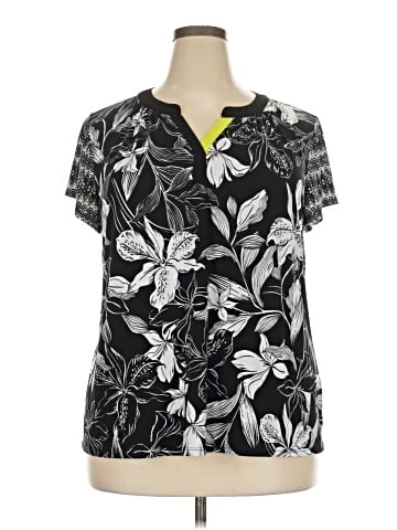 Avenue Short Sleeve Blouse (view 1)