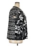 Avenue Black Short Sleeve Blouse Size 18 Plus - photo 4
