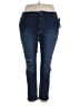 Avenue Solid Blue Jeans Size 20 - photo 1