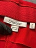 Chico's Solid Red Track Pants Size Lg (2) - photo 7