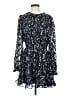 Lulus 100% Polyester Stars Black Cocktail Dress Size S - photo 1
