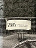 Zara Chevron-herringbone Gray Jeans Size 6 - photo 7