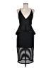 Mustard Seed 100% Polyester Black Cocktail Dress Size M - photo 1
