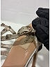 Valentino Ivory Gold Sandals Size EU 38 1/2 - photo 5