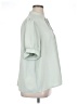 Shein Curve 100% Polyester Green Short Sleeve Blouse Size 2xl - photo 4