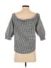 Caution to the Wind Black 3/4 Sleeve Blouse Size S - photo 2