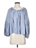 Max Studio Blue 3/4 Sleeve Blouse Size S - photo 1