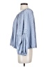 Max Studio Blue 3/4 Sleeve Blouse Size S - photo 5