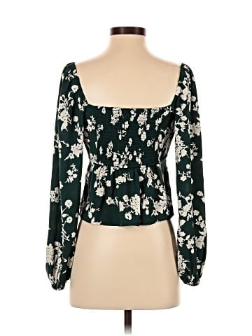 Abercrombie & Fitch Long Sleeve Blouse (view 2)