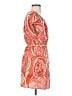 XXI 100% Polyester Paisley Orange Casual Dress Size S - photo 4
