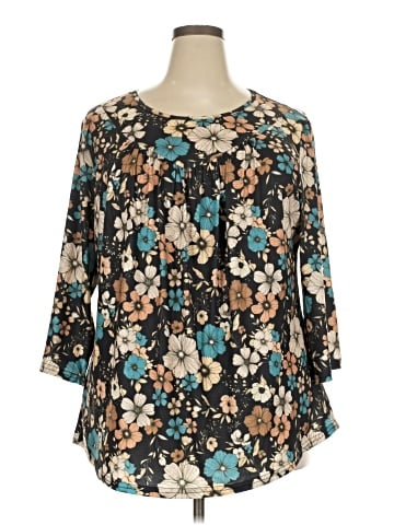 Unbranded 3/4 Sleeve Blouse (view 1)