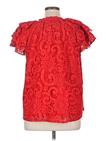 NANETTE Nanette Lepore Short Sleeve Blouse (view 2)
