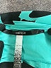 Kensie 100% Polyester Graphic Teal Casual Dress Size L - photo 7