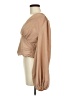 Shein 100% Polyester Tan Long Sleeve Blouse Size 8 - 10 - photo 5