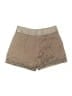 Assorted Brands 100% Polyester Polka Dots Brown Shorts Size S - photo 2