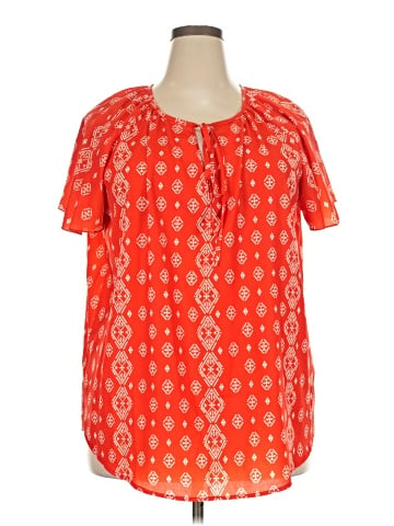 Unbranded Short Sleeve Blouse (view 1)