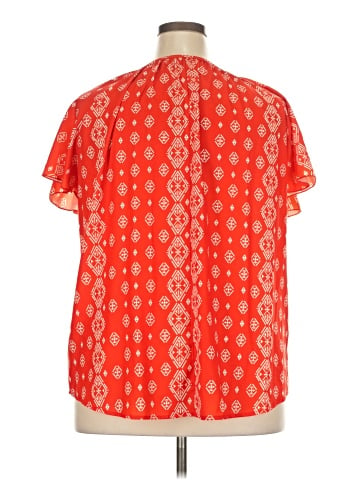 Unbranded Short Sleeve Blouse (view 2)